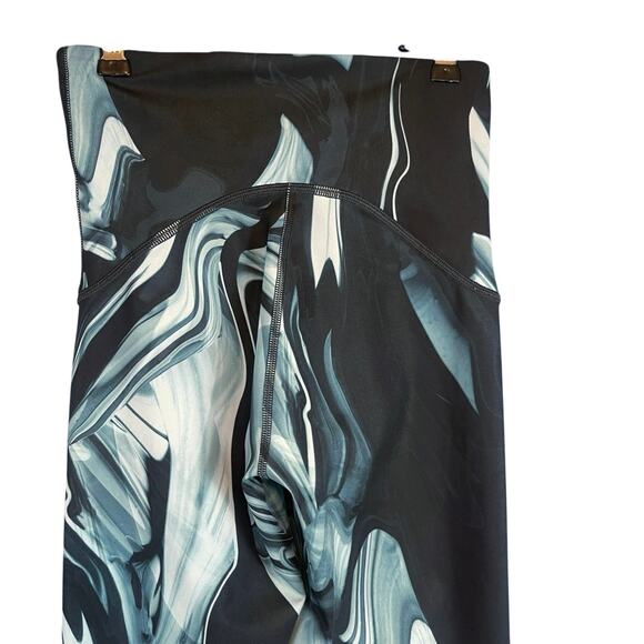 Spanx Activewear Booty Boost Active 7/8 High Waist Leggings Pants in Marble XS - Picture 4 of 7